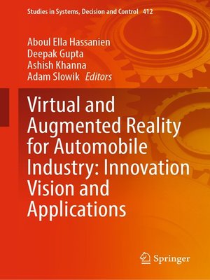 cover image of Virtual and Augmented Reality for Automobile Industry